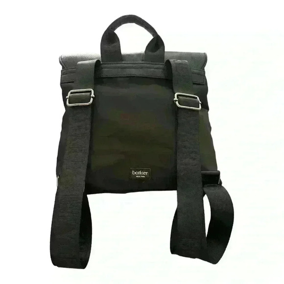 BOTKIER NEW YORK Black Trigger Mini Backpack NWOT - Picture 3 of 6